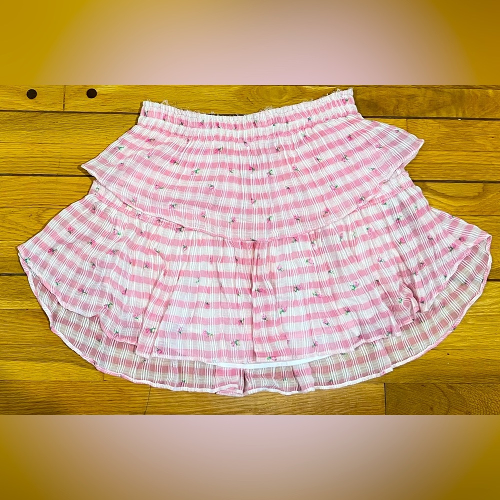 Brand: LoveShackFancy | Color: Pink/White with Floral Design | Size: M